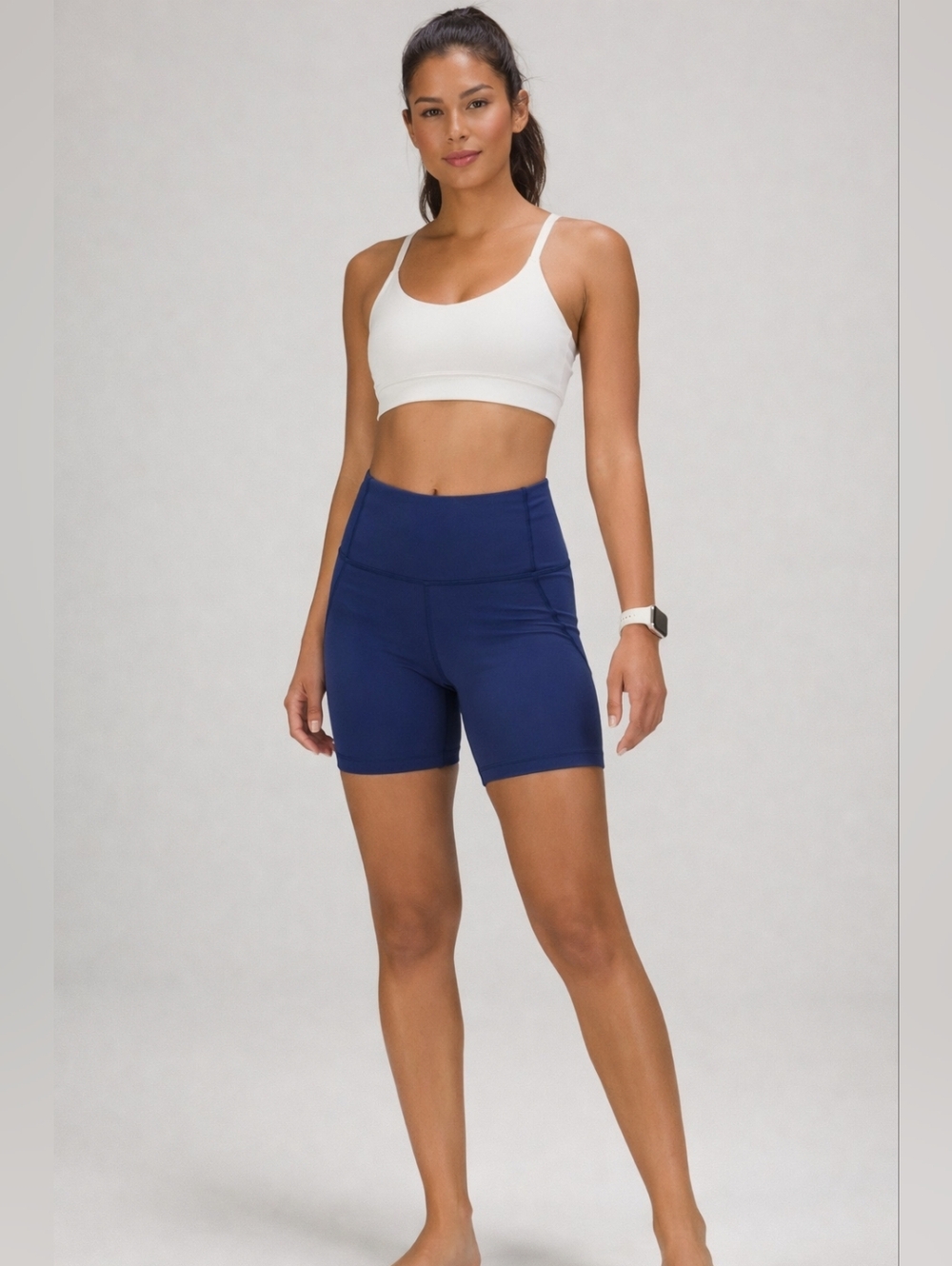 Lululemon Beat The Heat 6" Short In Hero Blue Size 4